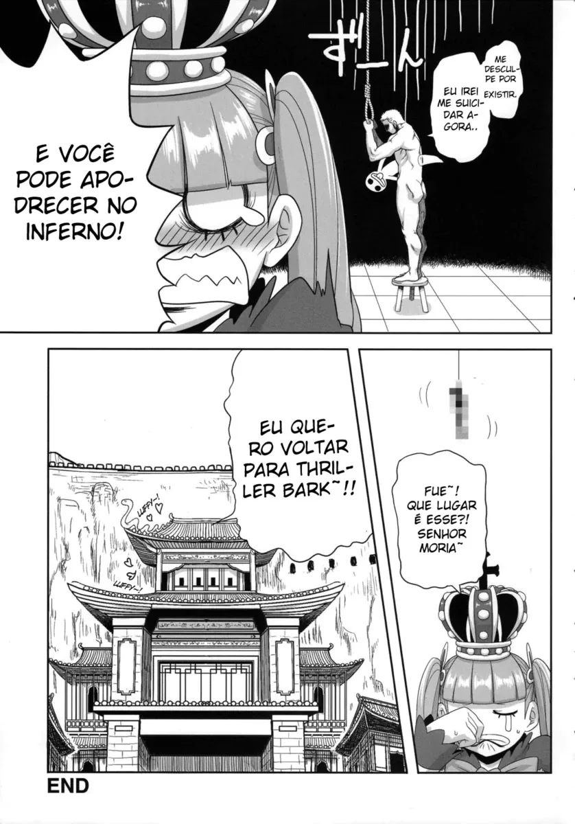 Zoro Metendo a Rola na Perona em Hentai HQ Brasileiro