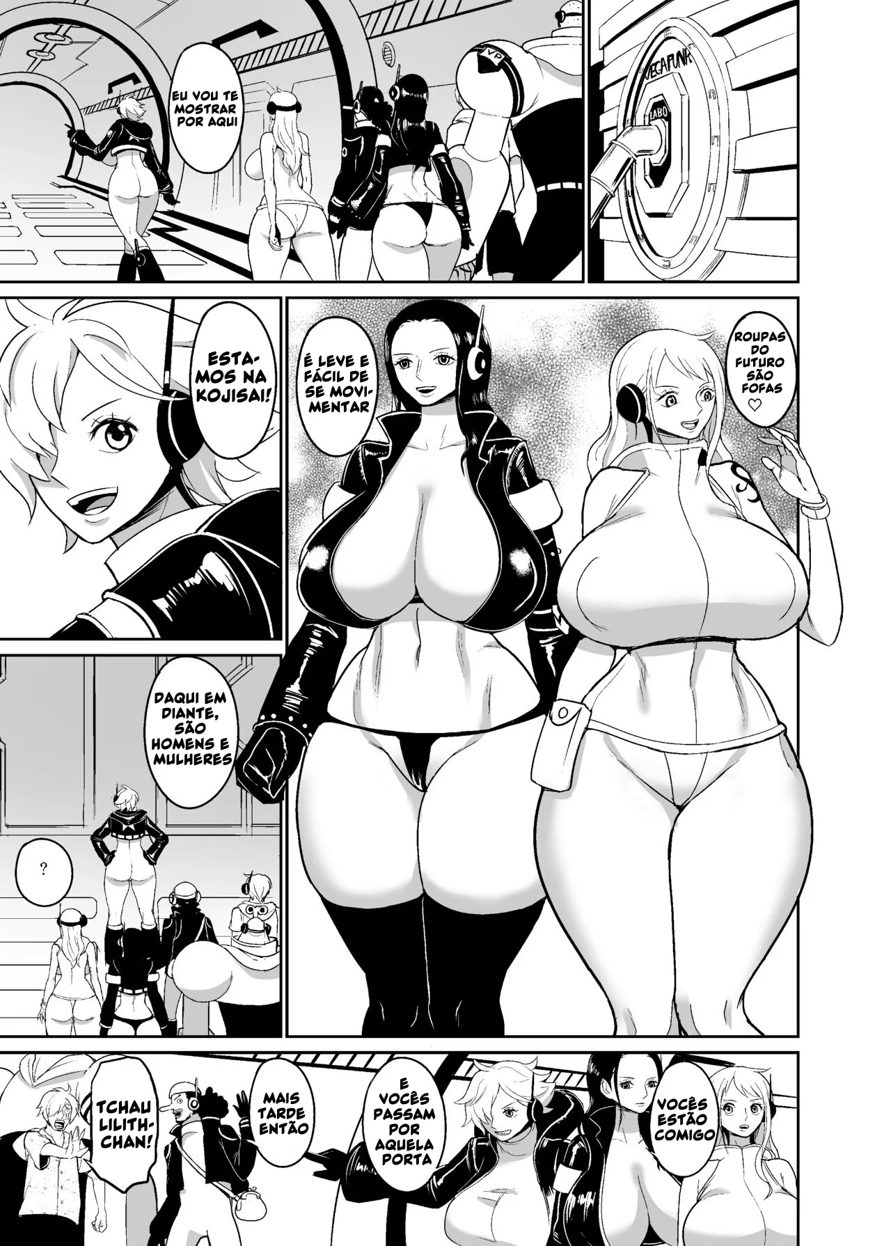 [REVISAR POST ⚠️✏️] One Piece: Máquina de Estupro Pirata Feminina