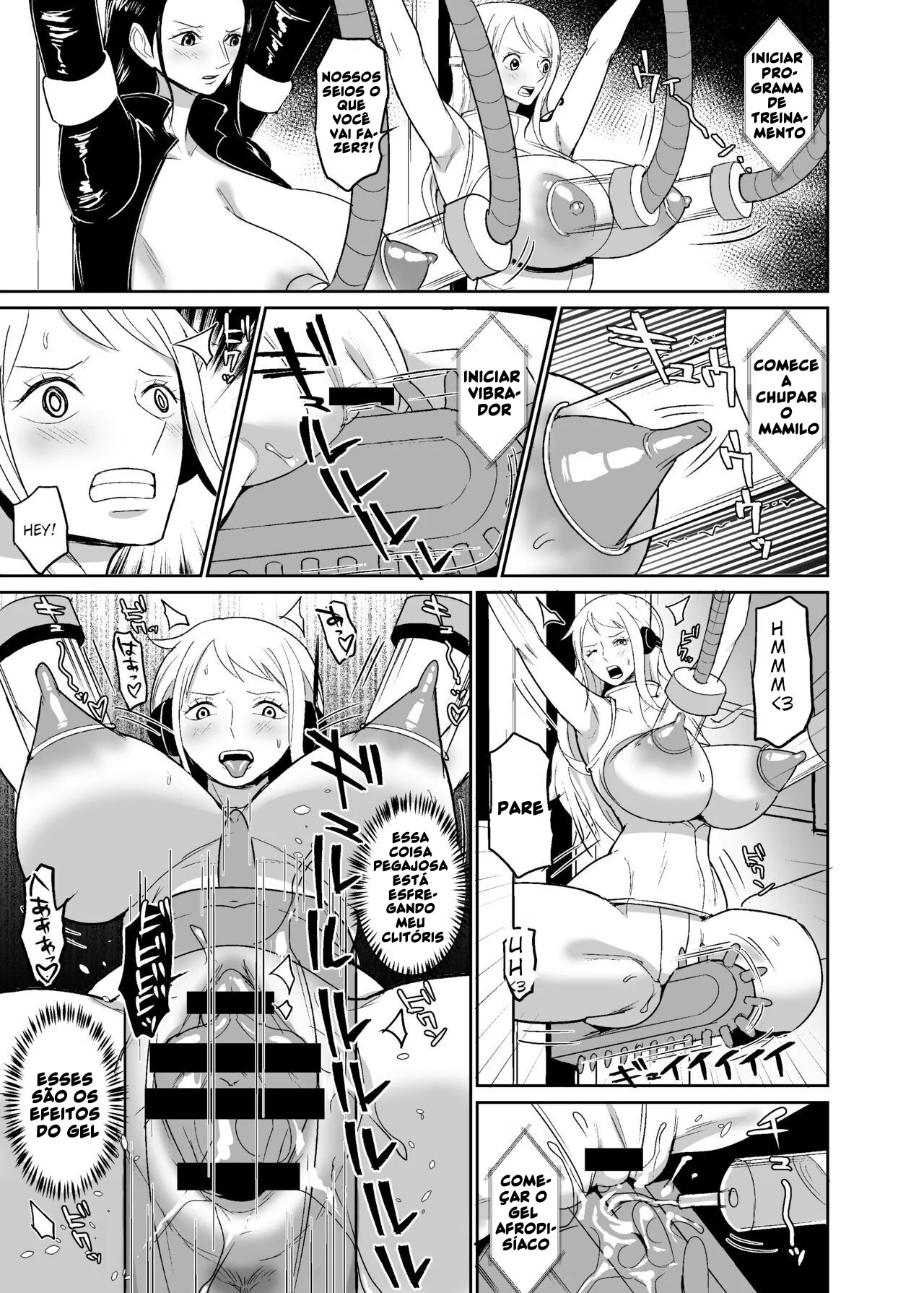 [REVISAR POST ⚠️✏️] One Piece: Máquina de Estupro Pirata Feminina