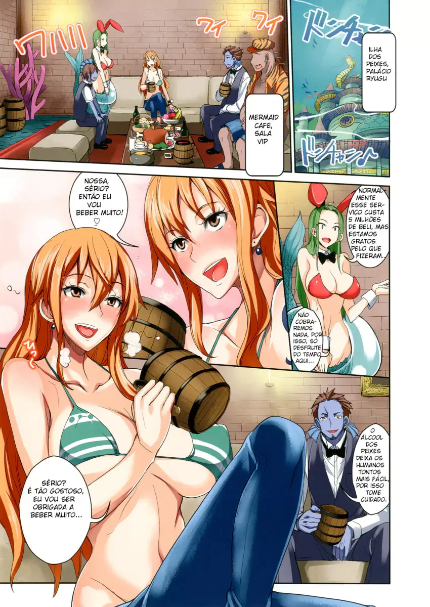 Nami Piranha da Buceta Gulosa na Inha dos Peixes – Hentai HQ Brasileiro