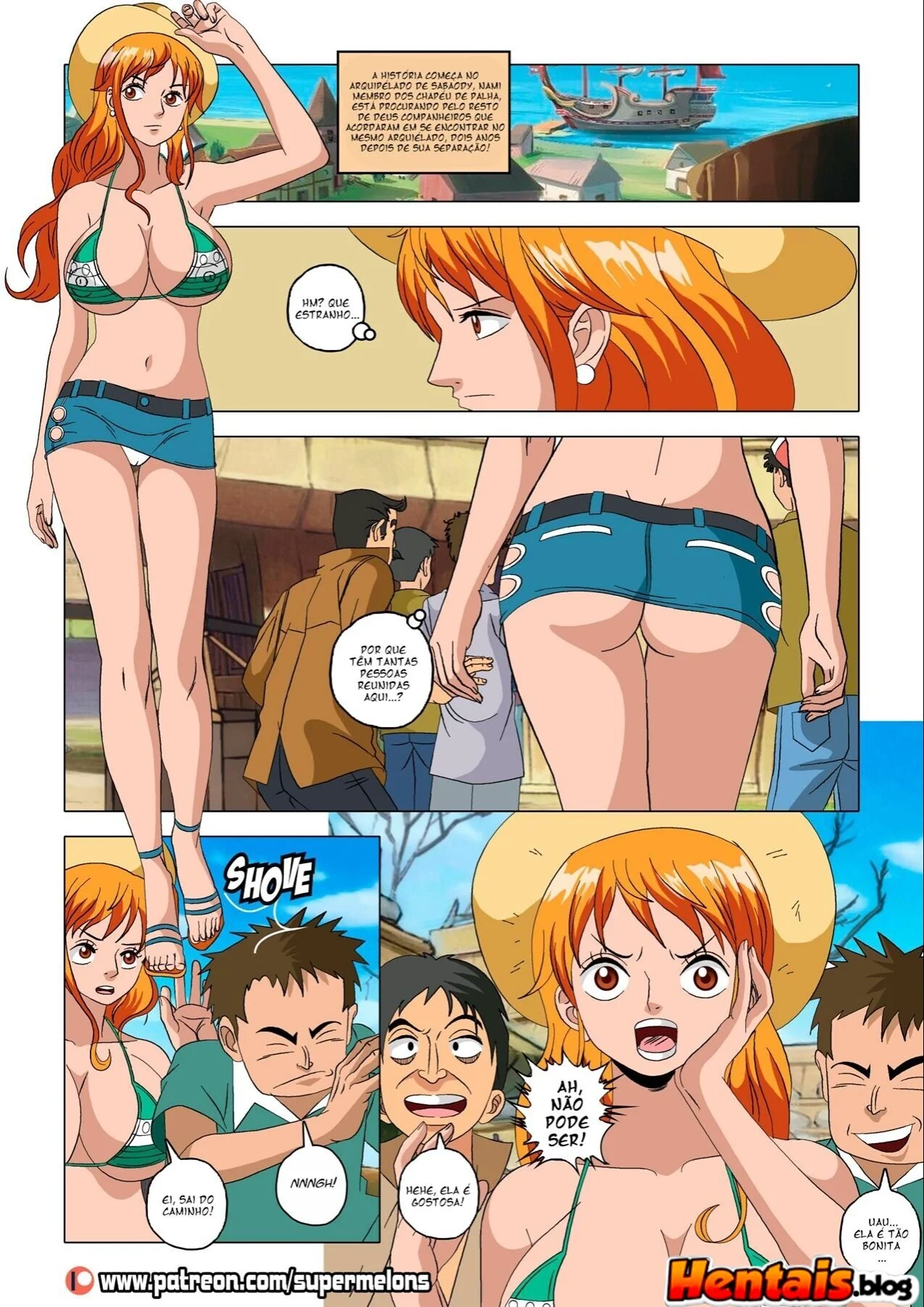 [REVISAR POST ⚠️✏️] One Piece Porno: A Fuga de Nami