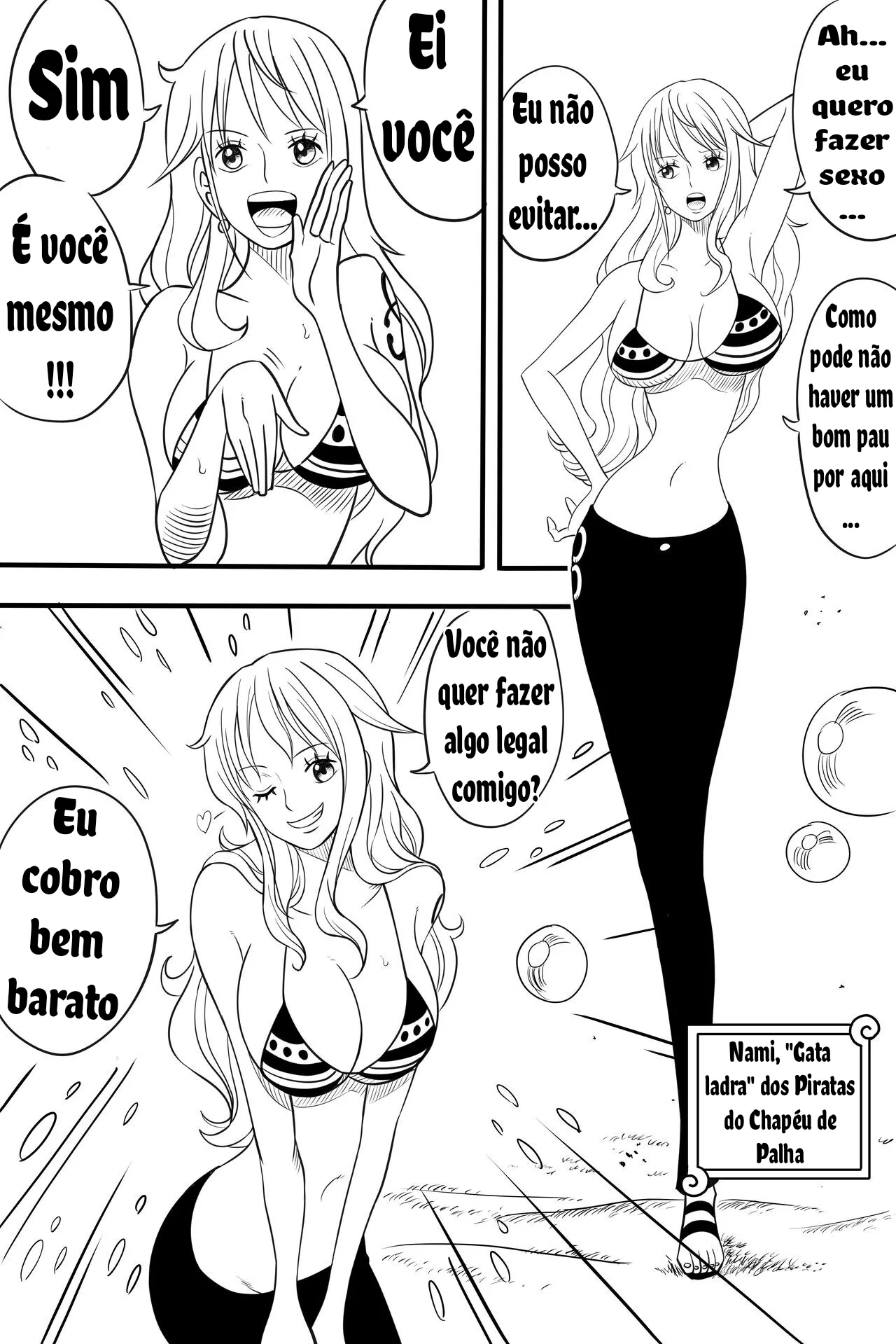 Nami a Piranha dos Piratas – Hentai HQ Brasileiro