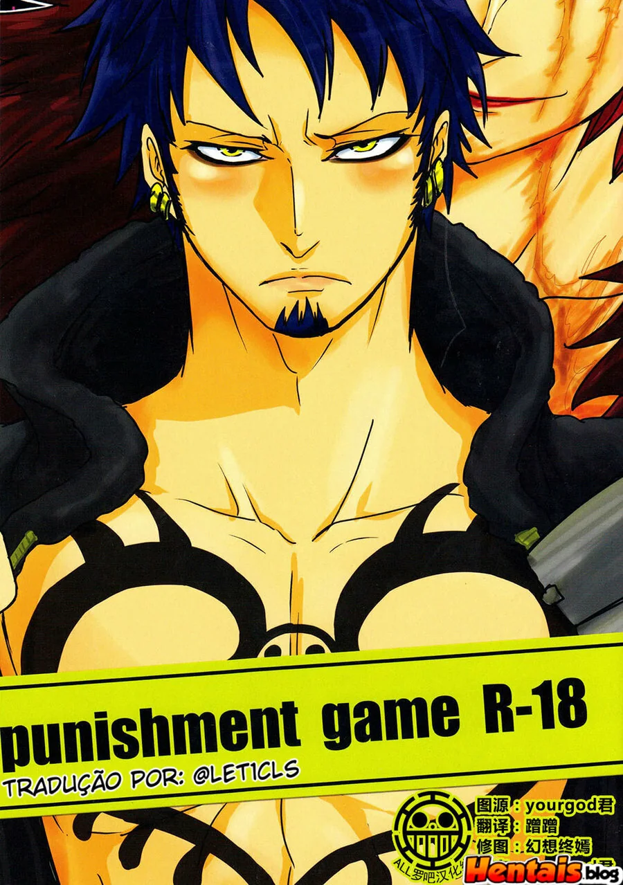 Piranhas da One Piece: Duelo de Pirocas entre Trafalgar Law e Eustass Kid em Hentai Gay HQ Brasileiro