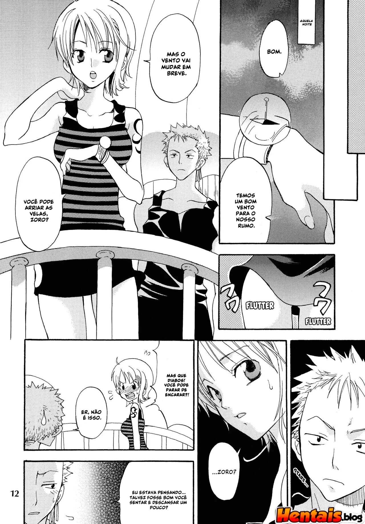 Piranha Nami no Soco de Felicidade 6 – Exploração de buceta em hentai HQ