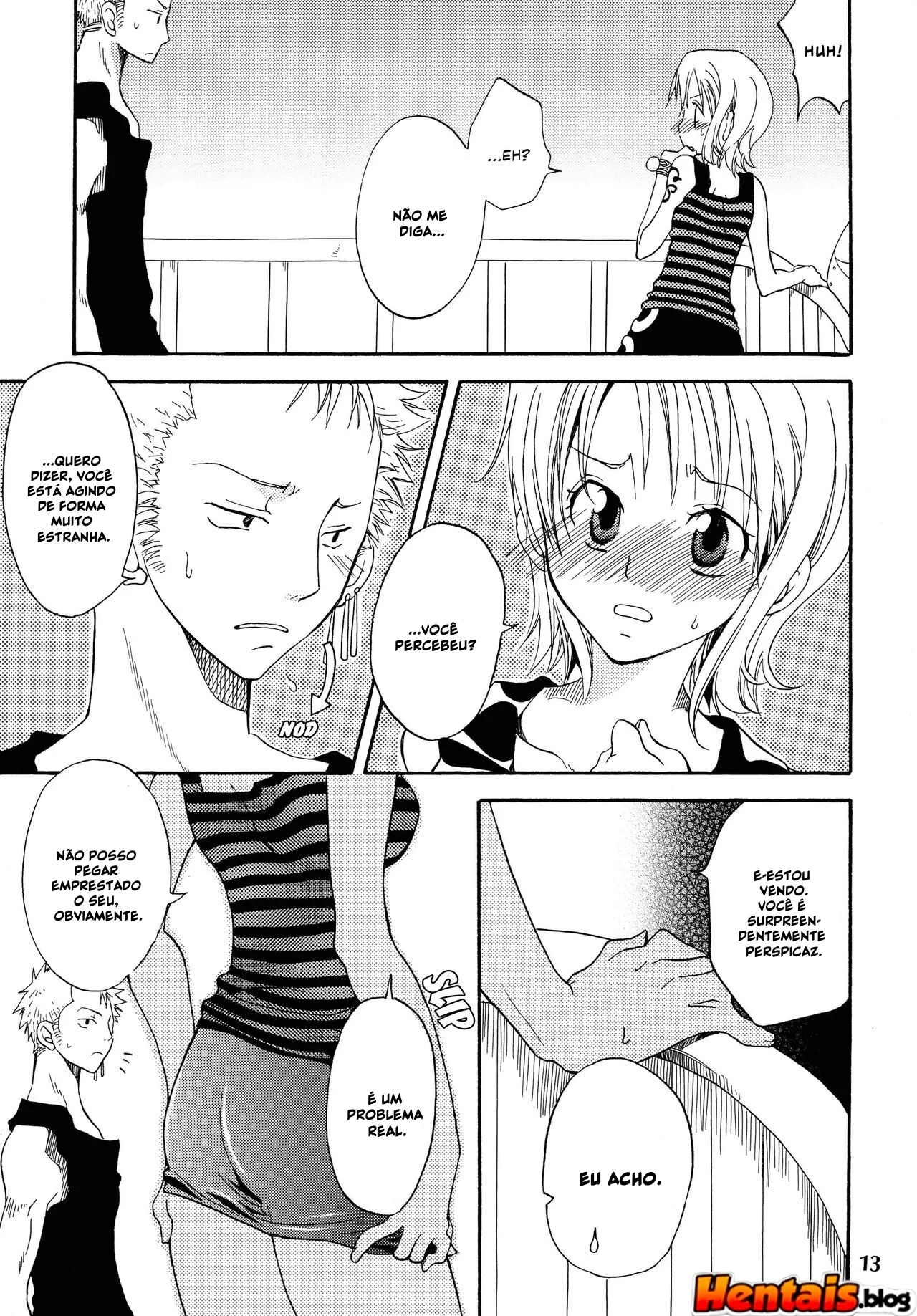Piranha Nami no Soco de Felicidade 6 – Exploração de buceta em hentai HQ