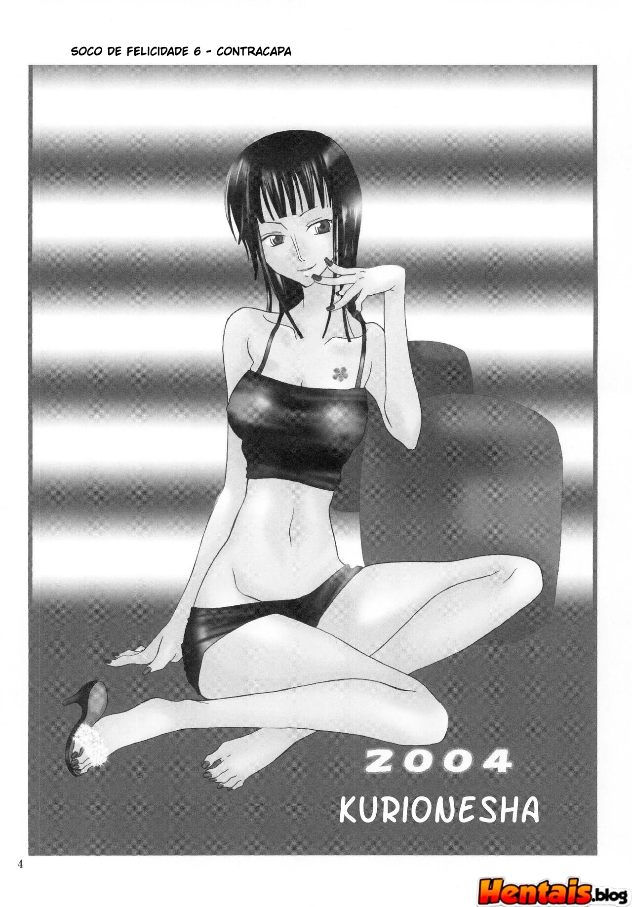 Piranha Nami no Soco de Felicidade 6 – Exploração de buceta em hentai HQ