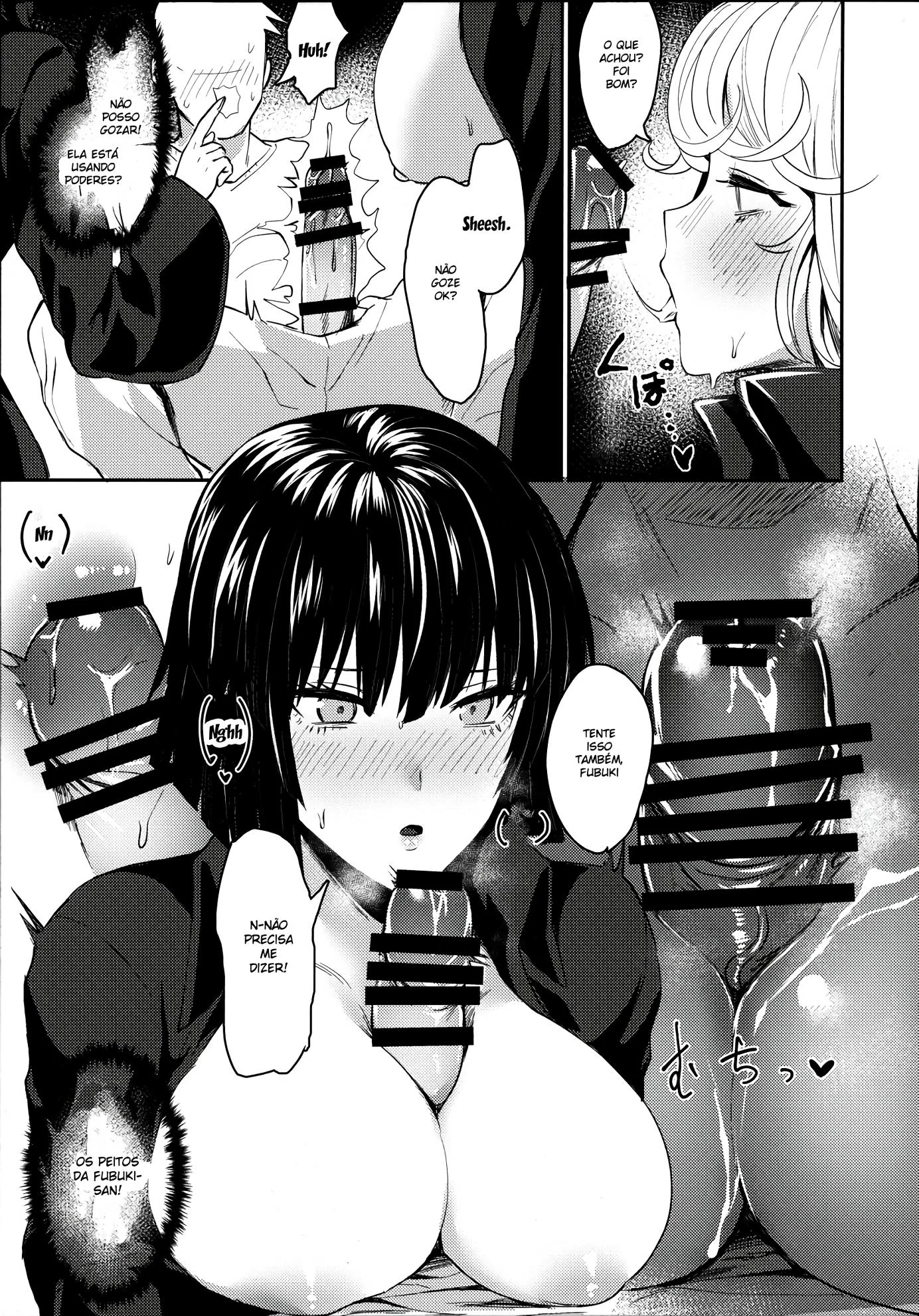 A Primeira Transa de Fubuki em One Punch Man Hentai HQ – Surpresa interrompe a buceta da piranha