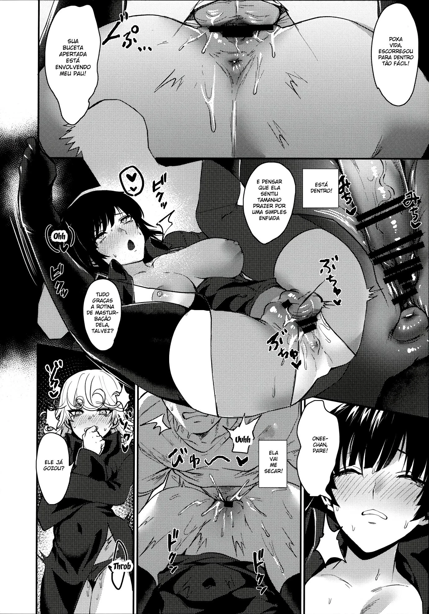 A Primeira Transa de Fubuki em One Punch Man Hentai HQ – Surpresa interrompe a buceta da piranha