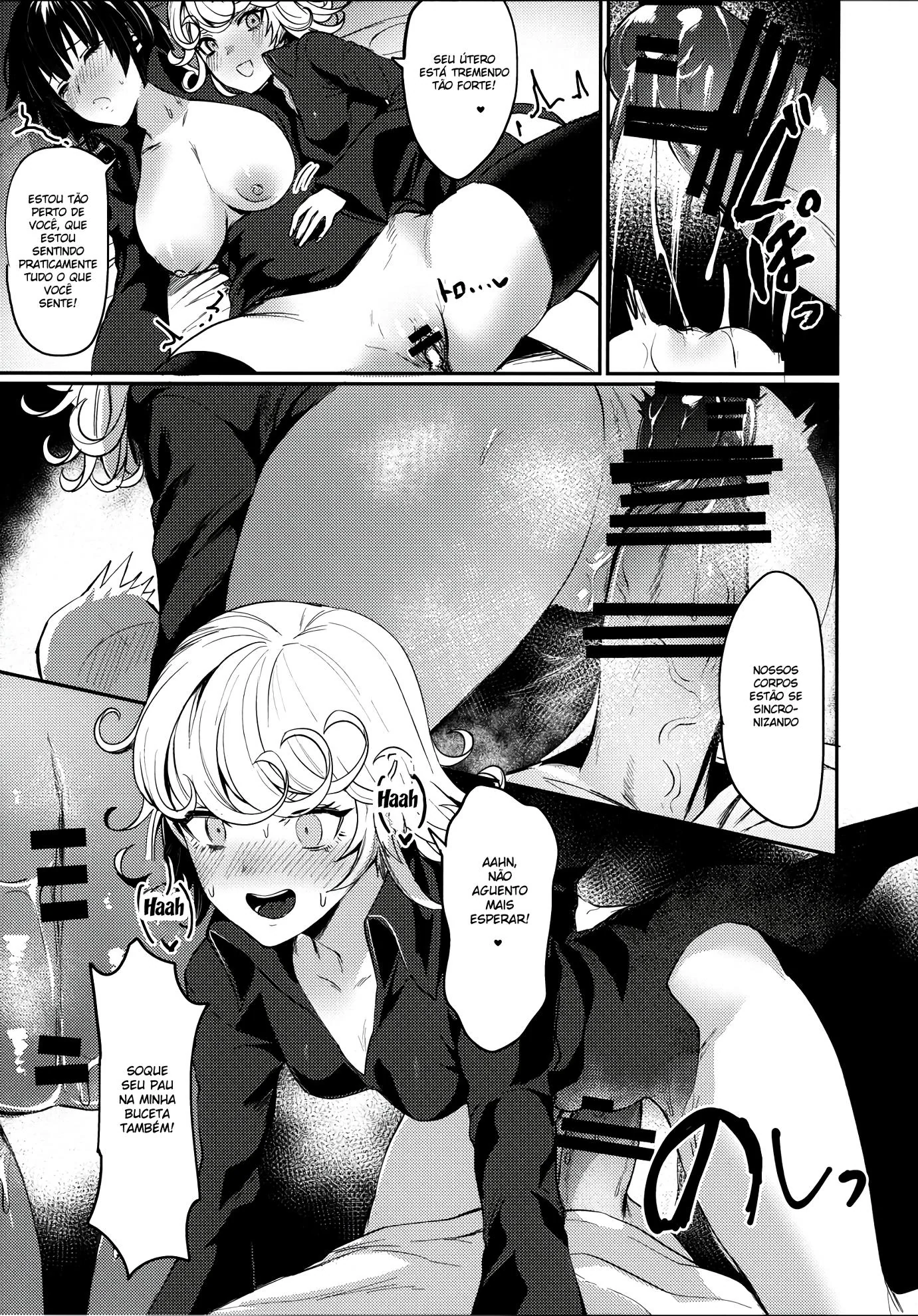 A Primeira Transa de Fubuki em One Punch Man Hentai HQ – Surpresa interrompe a buceta da piranha