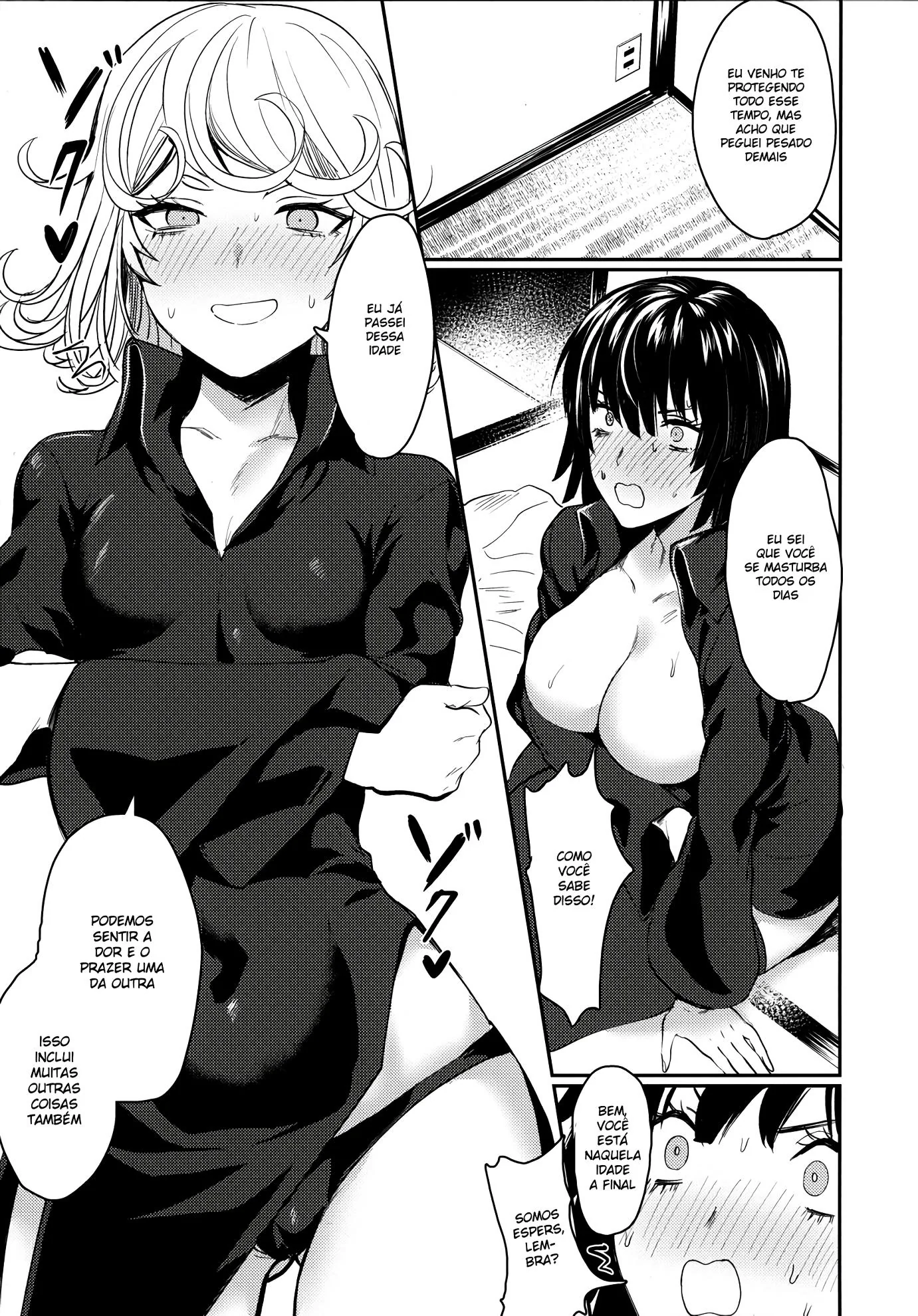 A Primeira Transa de Fubuki em One Punch Man Hentai HQ – Surpresa interrompe a buceta da piranha