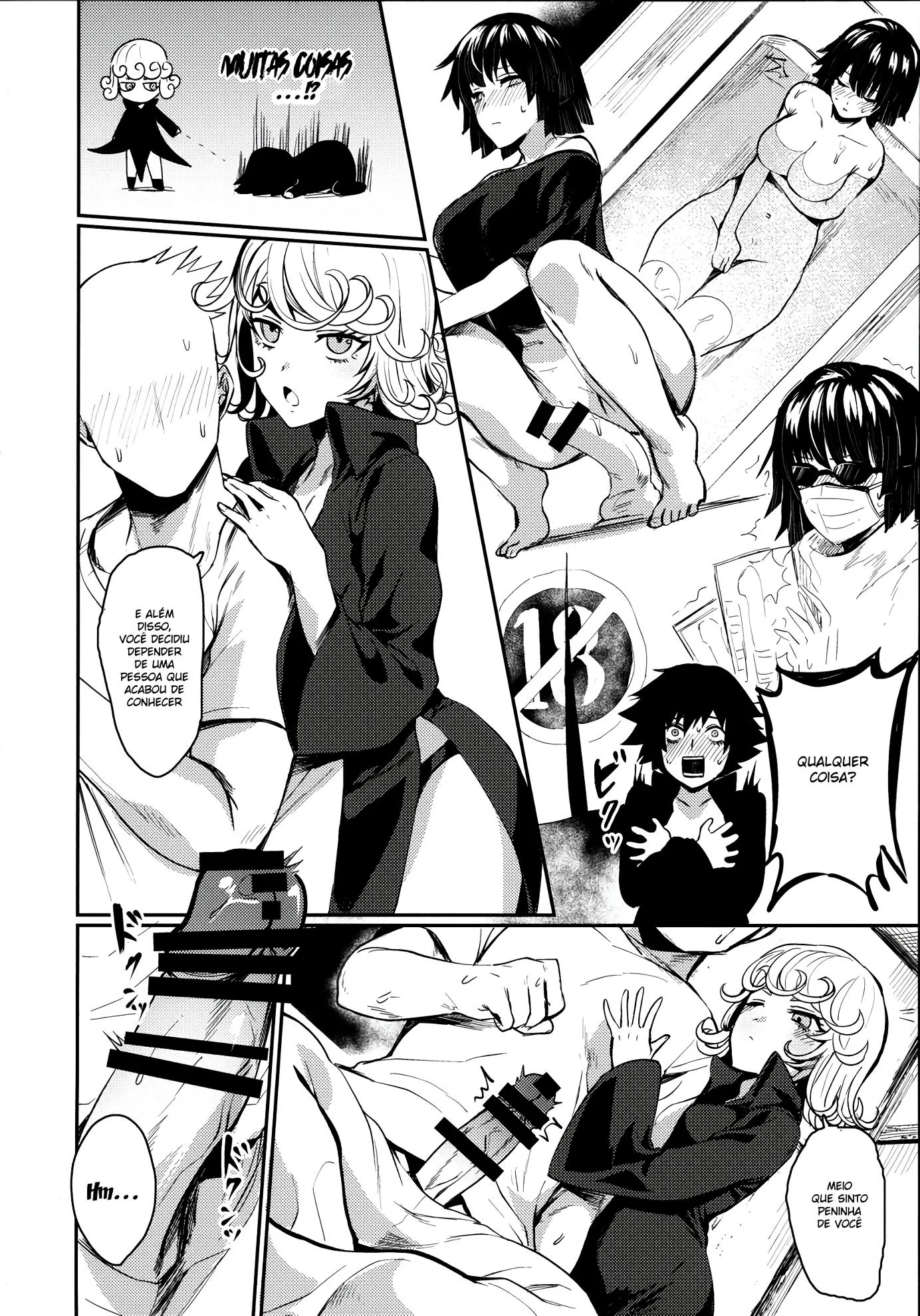 A Primeira Transa de Fubuki em One Punch Man Hentai HQ – Surpresa interrompe a buceta da piranha