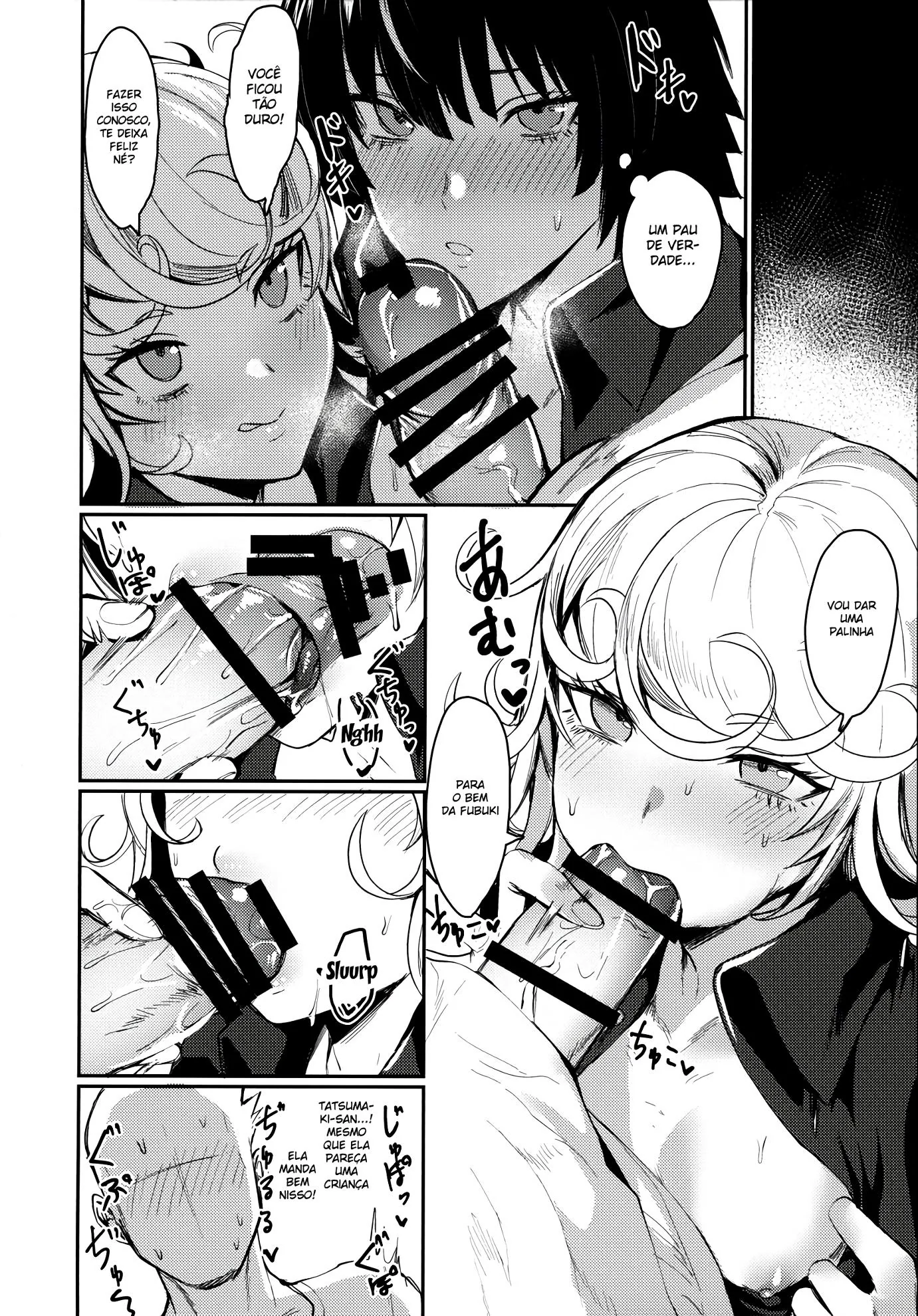 A Primeira Transa de Fubuki em One Punch Man Hentai HQ – Surpresa interrompe a buceta da piranha