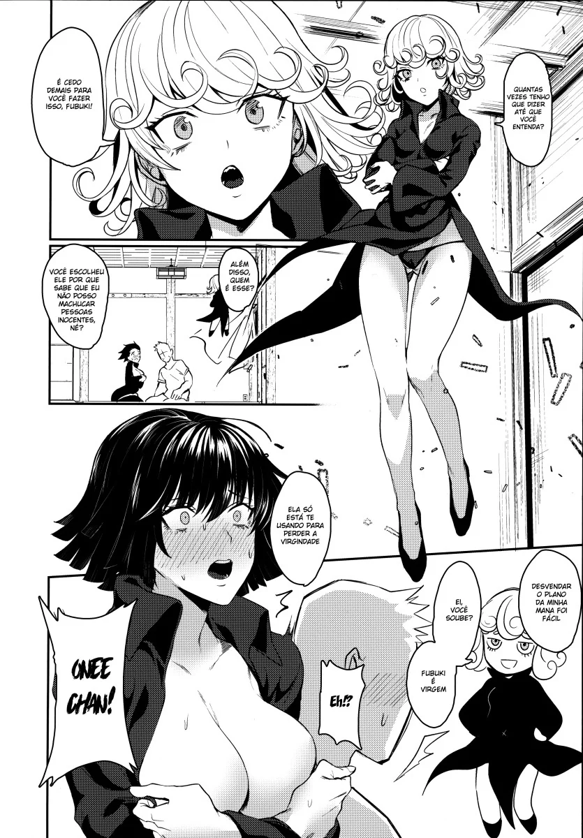 Sacanagem em Família: Fubuki x Tatsumaki em Hentai HQ Brasileiro