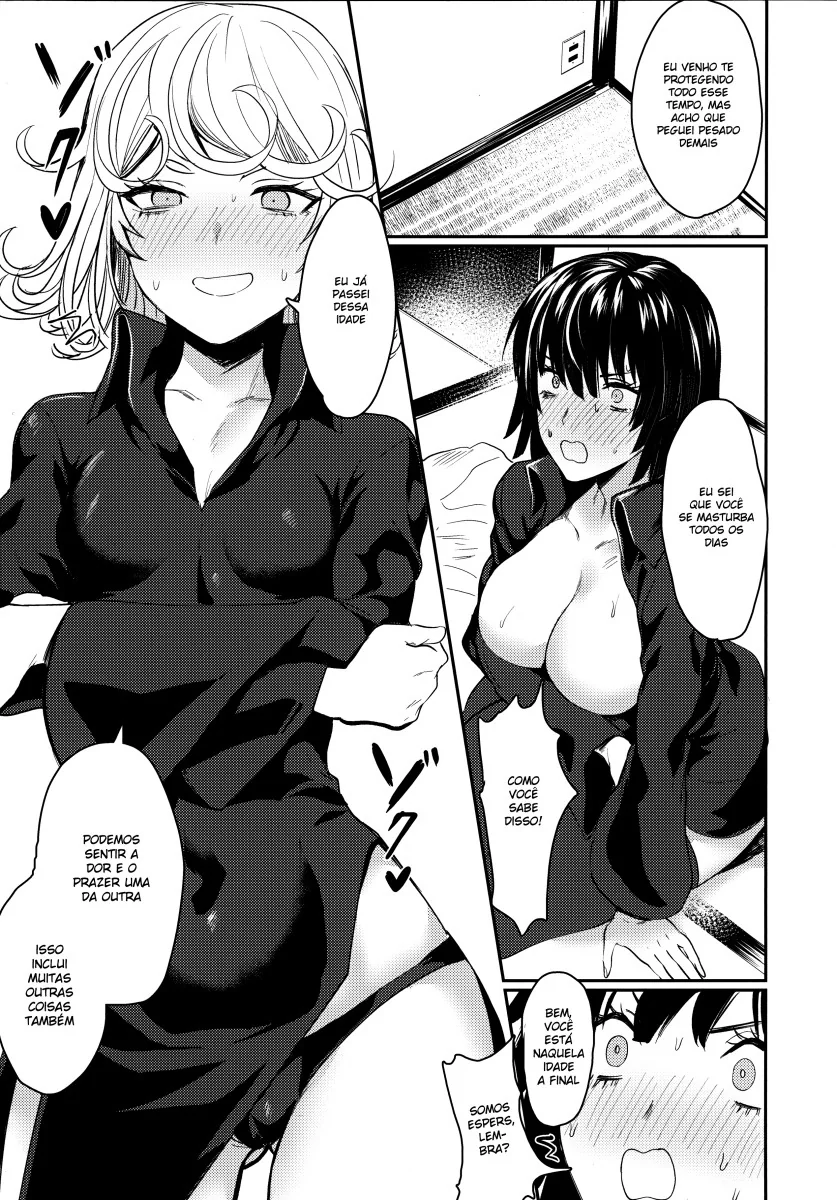 Sacanagem em Família: Fubuki x Tatsumaki em Hentai HQ Brasileiro