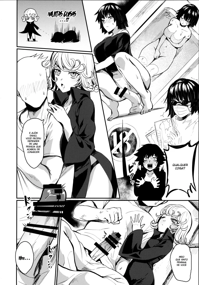 Sacanagem em Família: Fubuki x Tatsumaki em Hentai HQ Brasileiro
