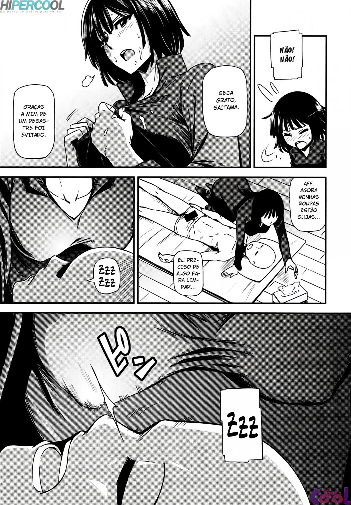 Fubuki, a Piranha do One Punch Man, Pega Saitama de Pau Duro – HQ Brasileiro
