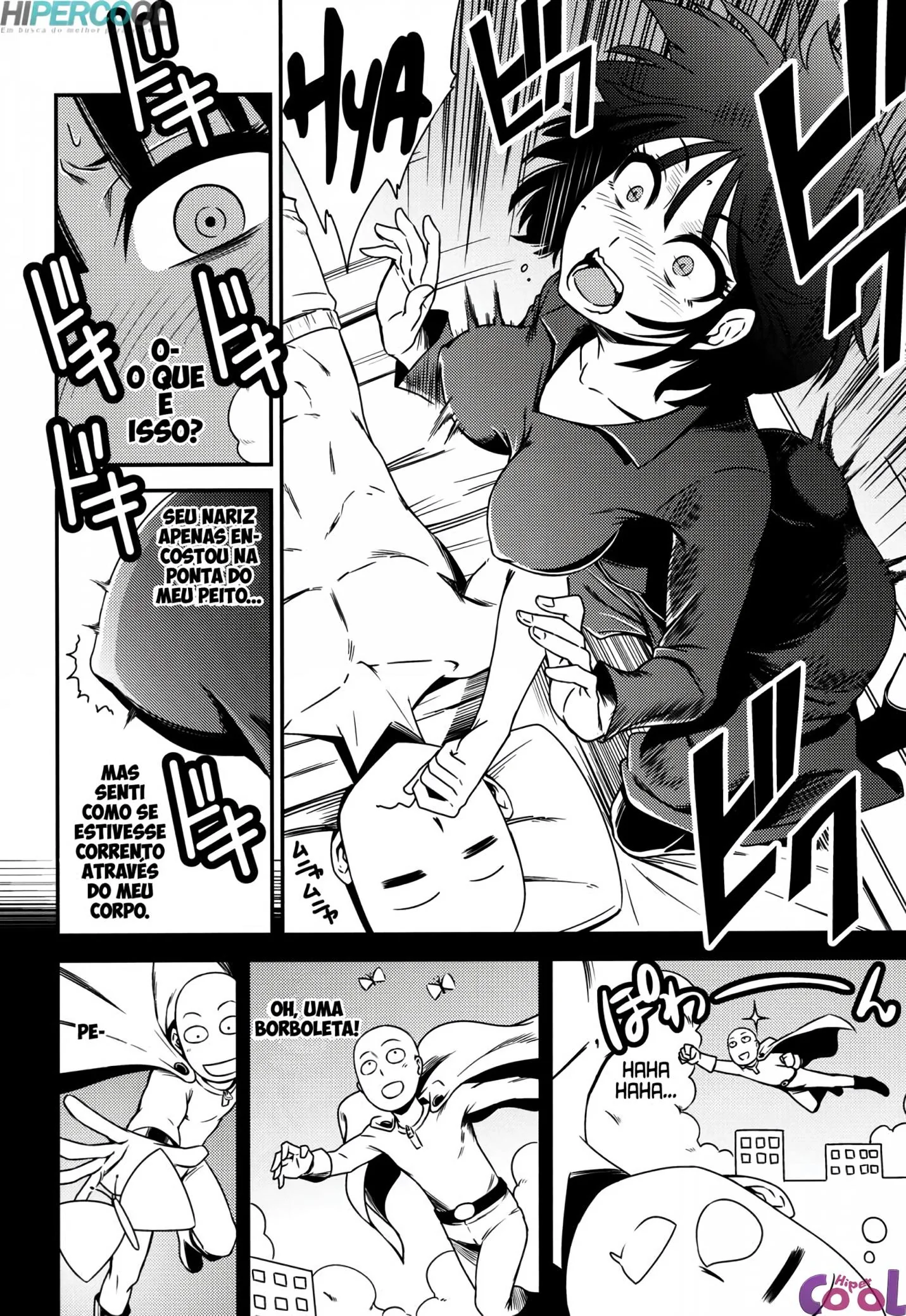 Fubuki, a Piranha do One Punch Man, Pega Saitama de Pau Duro – HQ Brasileiro