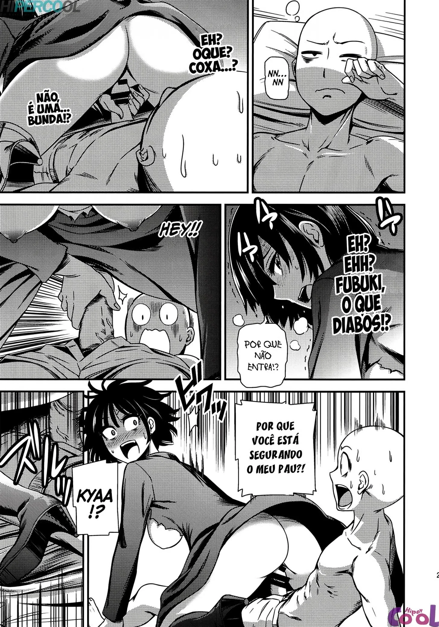 Fubuki, a Piranha do One Punch Man, Pega Saitama de Pau Duro – HQ Brasileiro