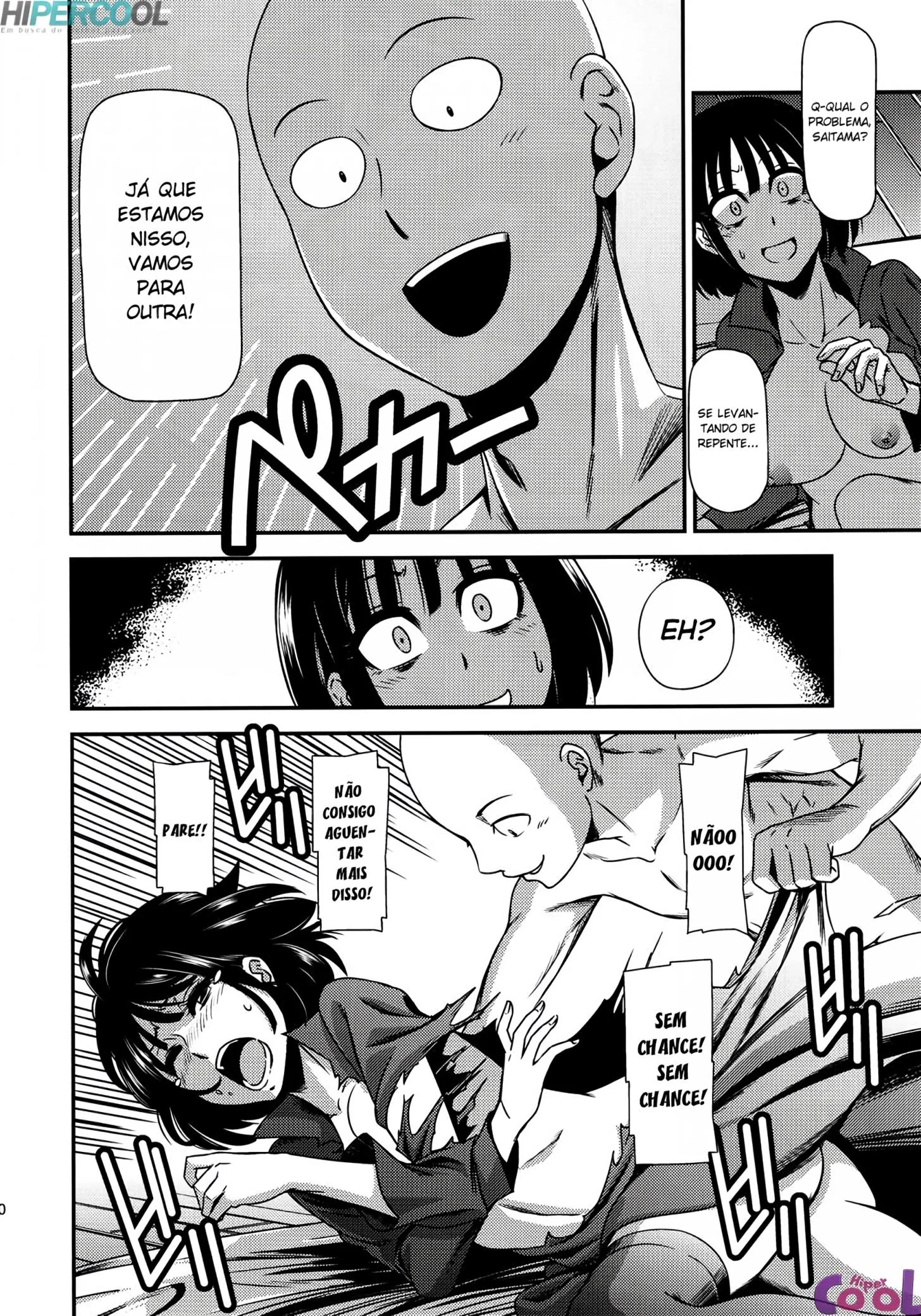 Fubuki, a Piranha do One Punch Man, Pega Saitama de Pau Duro – HQ Brasileiro