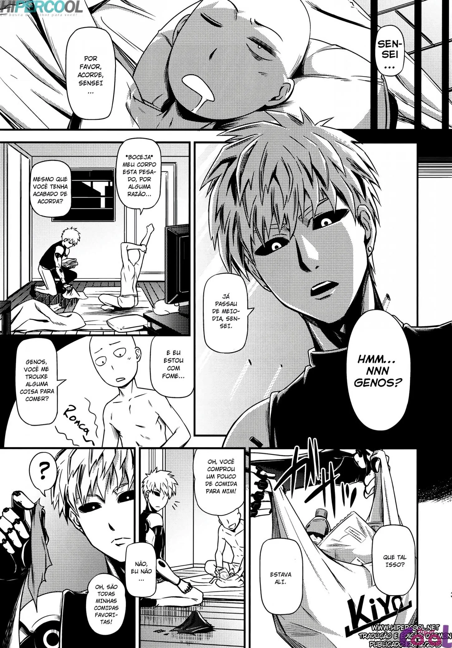 Fubuki, a Piranha do One Punch Man, Pega Saitama de Pau Duro – HQ Brasileiro