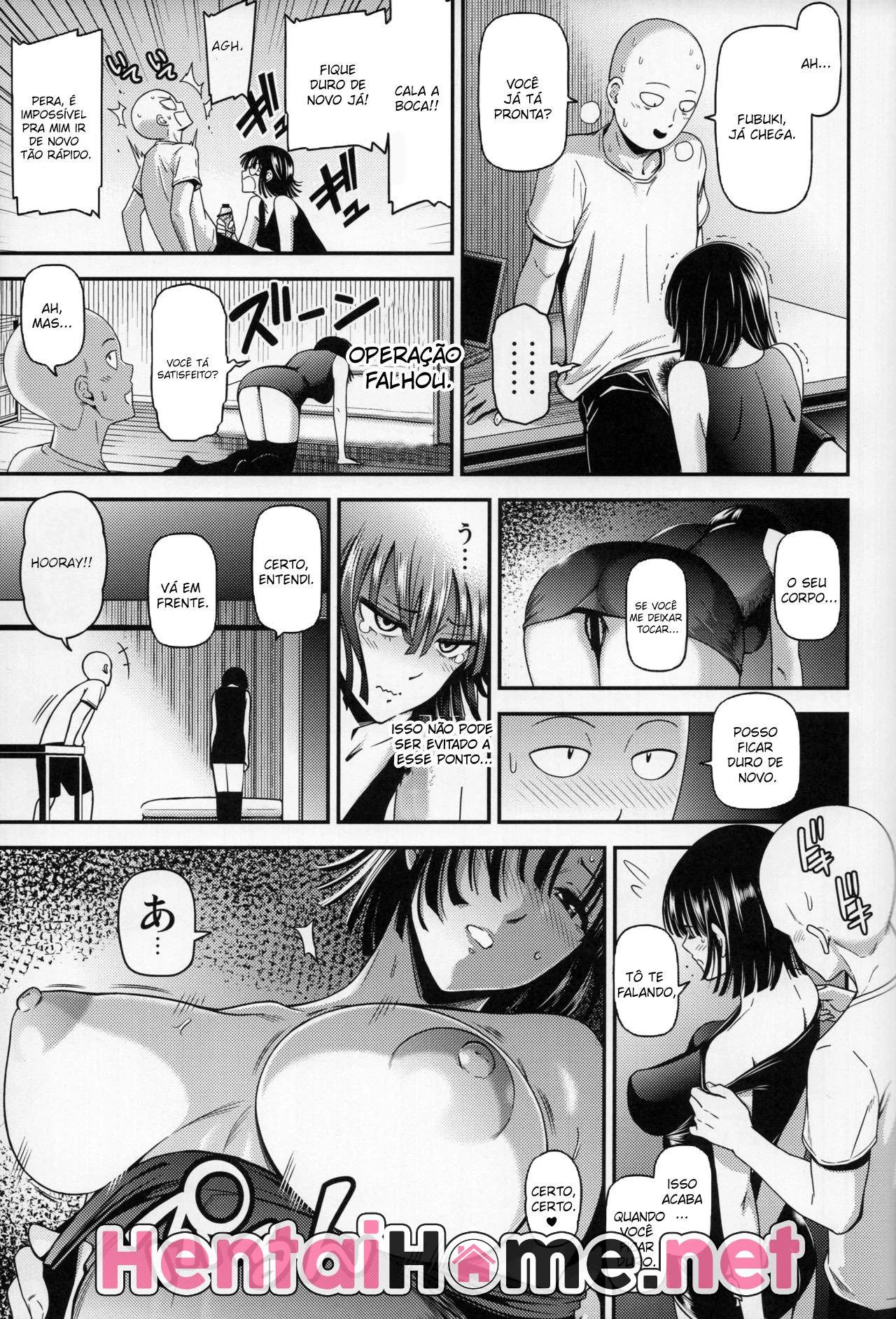 Saitama Metendo a Rola na Piranha Fubuki em Anime HQ