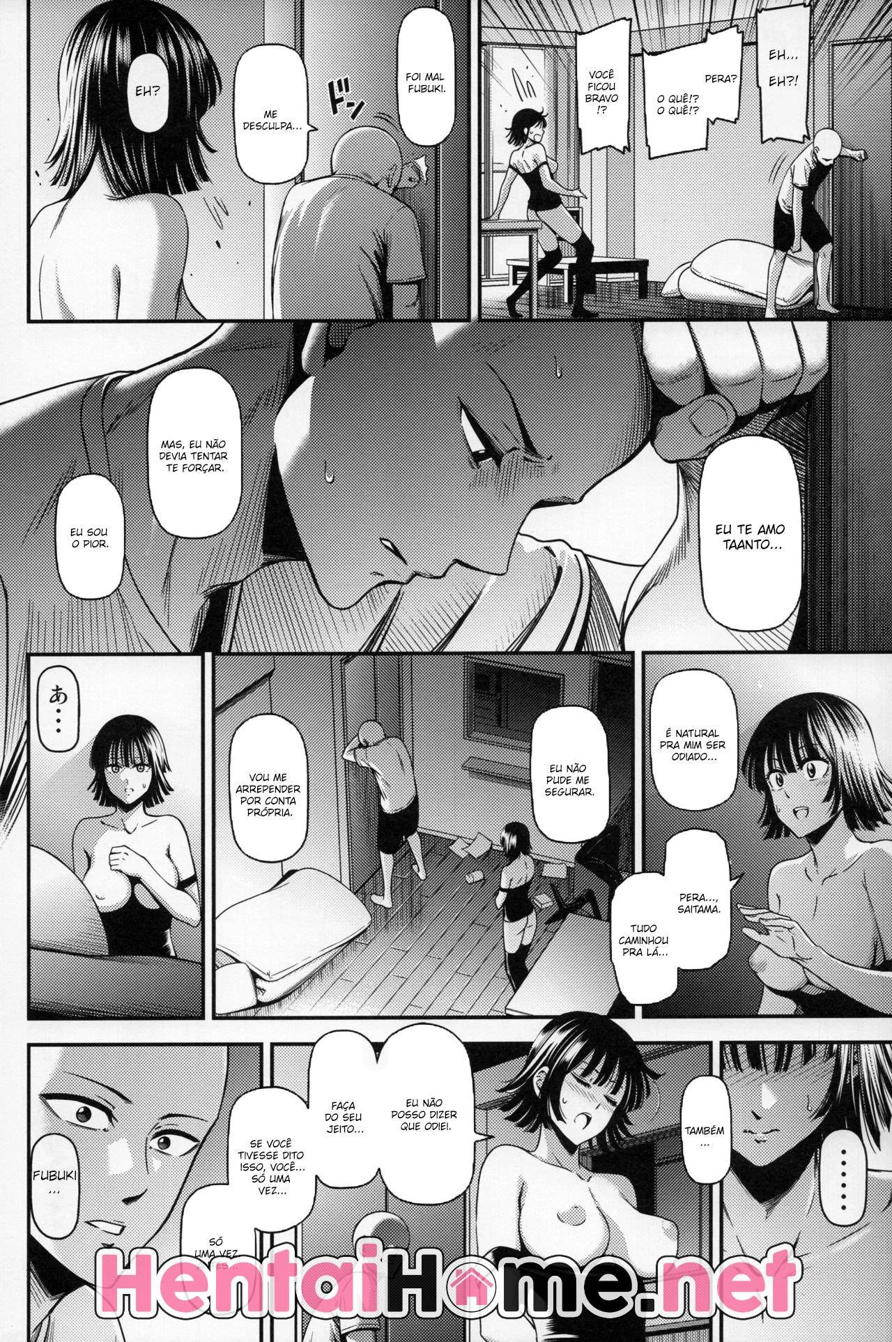 Saitama Metendo a Rola na Piranha Fubuki em Anime HQ