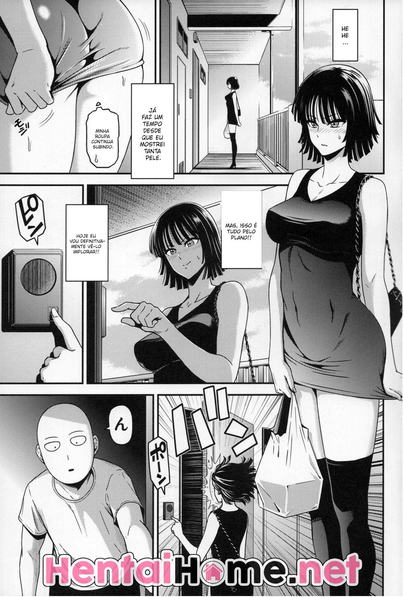 Saitama Metendo a Rola na Piranha Fubuki em Anime HQ