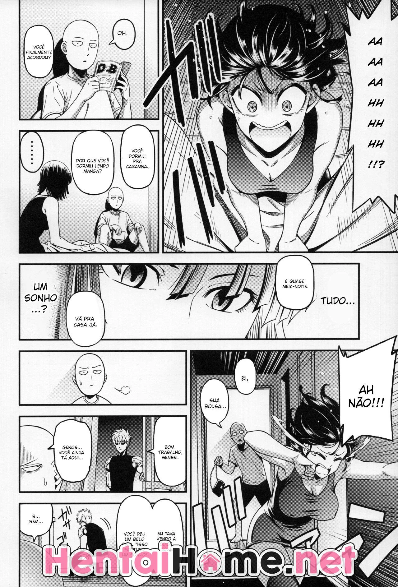 Saitama Metendo a Rola na Piranha Fubuki em Anime HQ