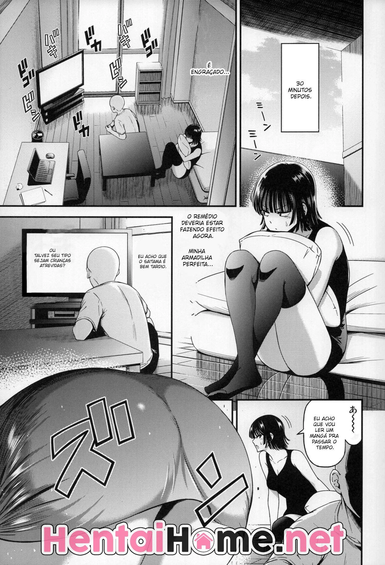 Saitama Metendo a Rola na Piranha Fubuki em Anime HQ