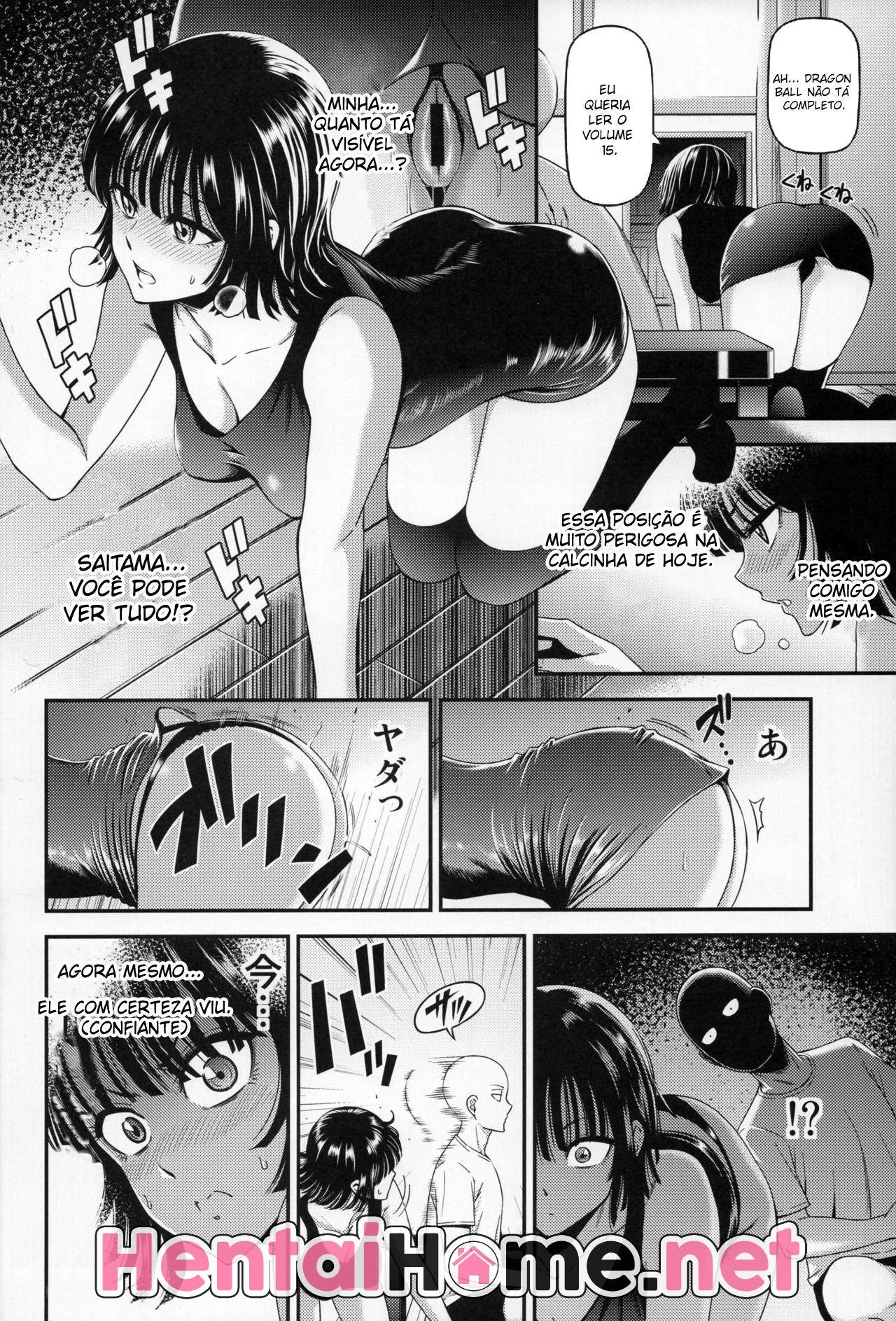 Saitama Metendo a Rola na Piranha Fubuki em Anime HQ