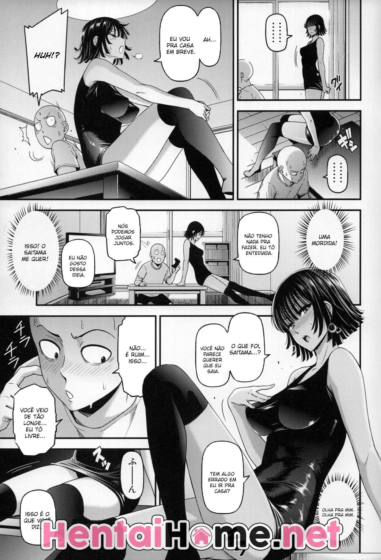 Saitama Metendo a Rola na Piranha Fubuki em Anime HQ