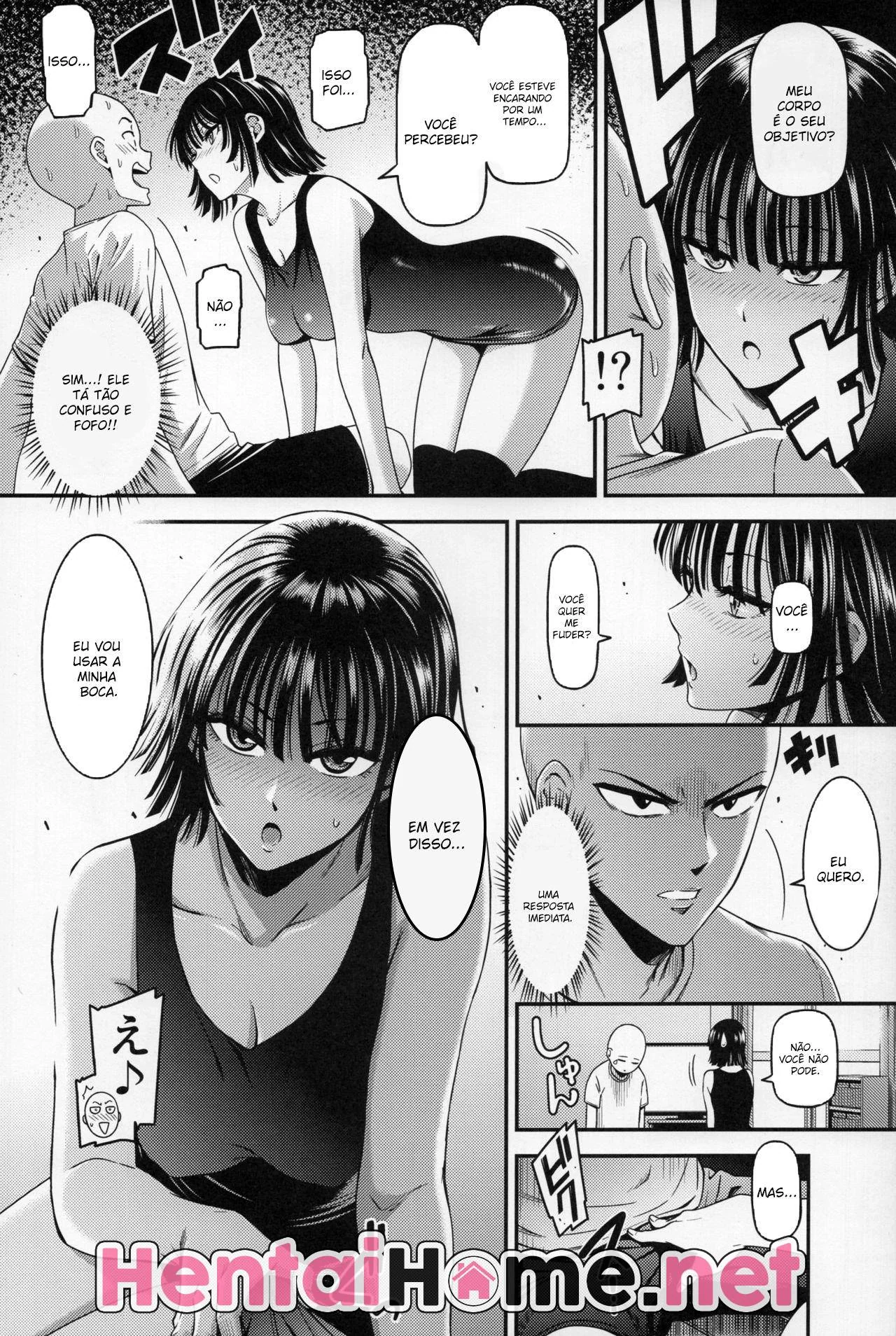 Saitama Metendo a Rola na Piranha Fubuki em Anime HQ