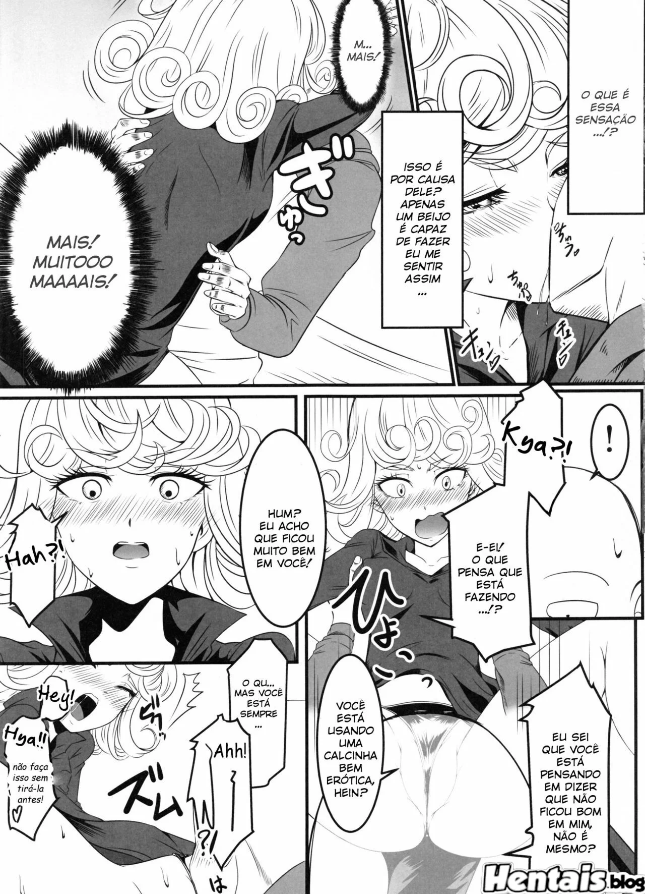 Saitama e as Irmãs Piranhas: Uma Foda de Herói em One Punch Man” em Anime Hentai