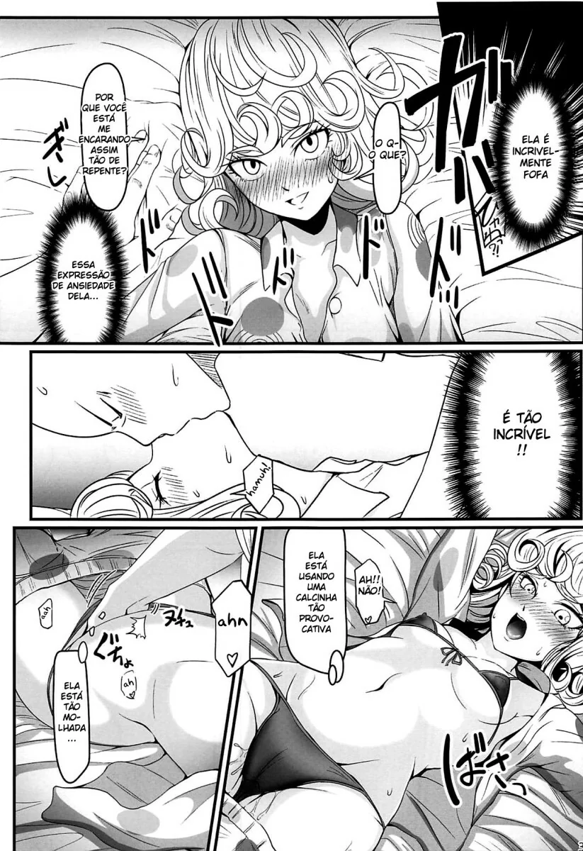One Punch Man: Saitama Metendo Fundo em Fubuki e Tatsumaki em Hentai HQ Brasileiro