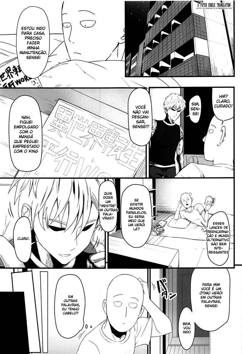 One Punch Man: Saitama Metendo Fundo em Fubuki e Tatsumaki em Hentai HQ Brasileiro