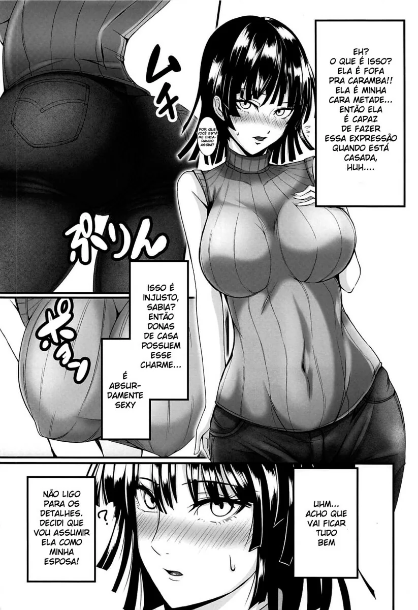 One Punch Man: Saitama Metendo Fundo em Fubuki e Tatsumaki em Hentai HQ Brasileiro