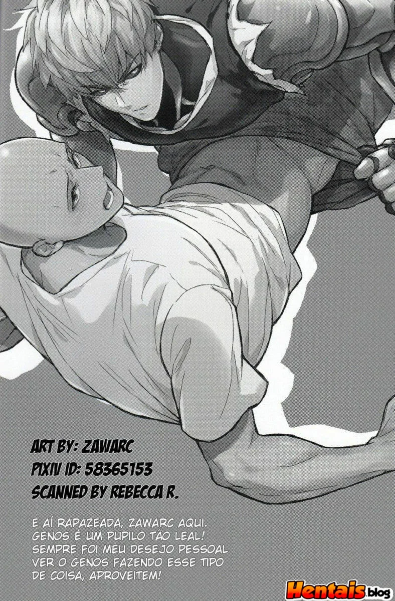 Surpresa do Genos: Saitama finalmente aliviado em hentai hq