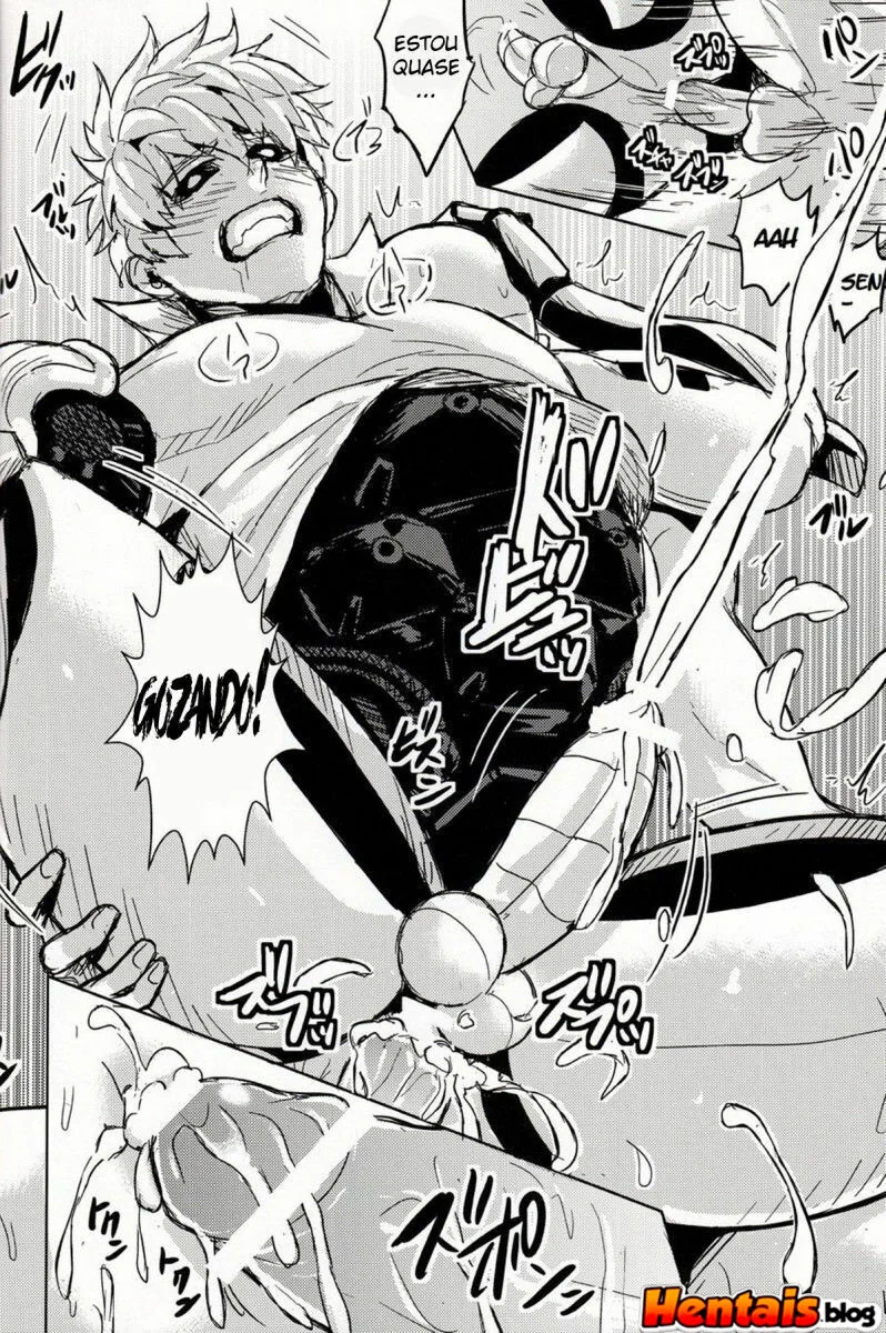 Surpresa do Genos: Saitama finalmente aliviado em hentai hq
