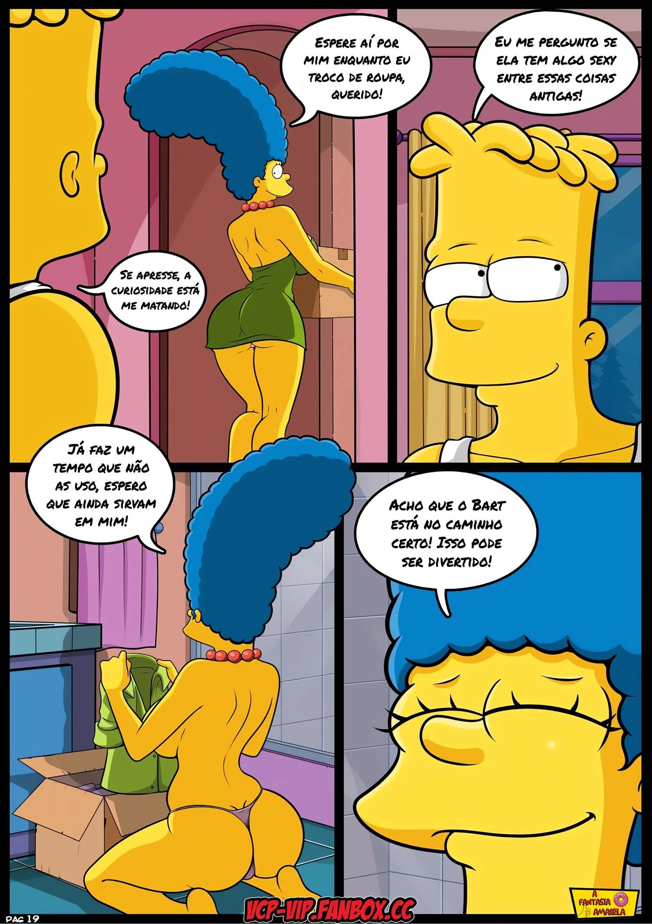 Bart de Recuperação com Senpai: Os Simpsons Hentai em HQ Brasileiro