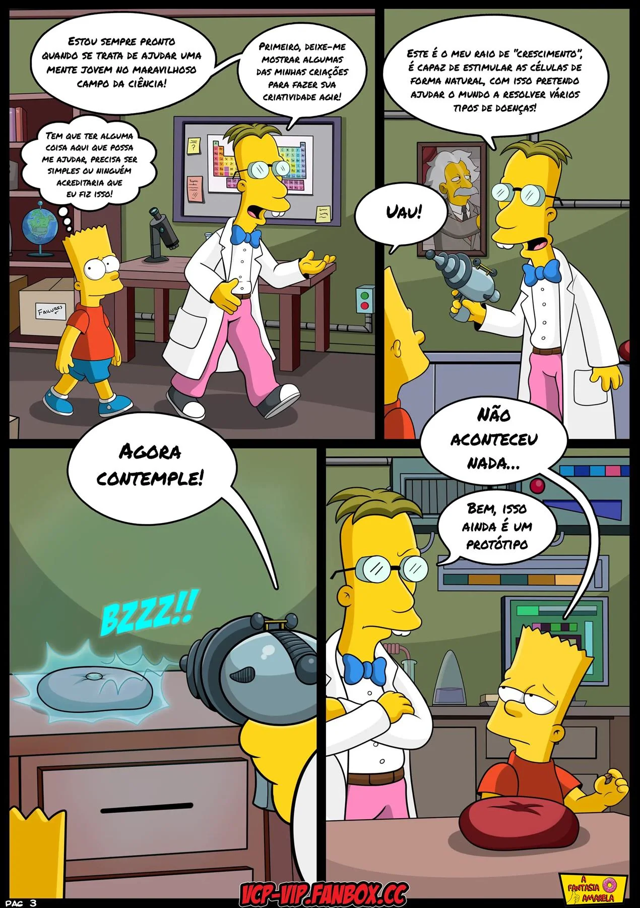 Bart de Recuperação com Senpai: Os Simpsons Hentai em HQ Brasileiro