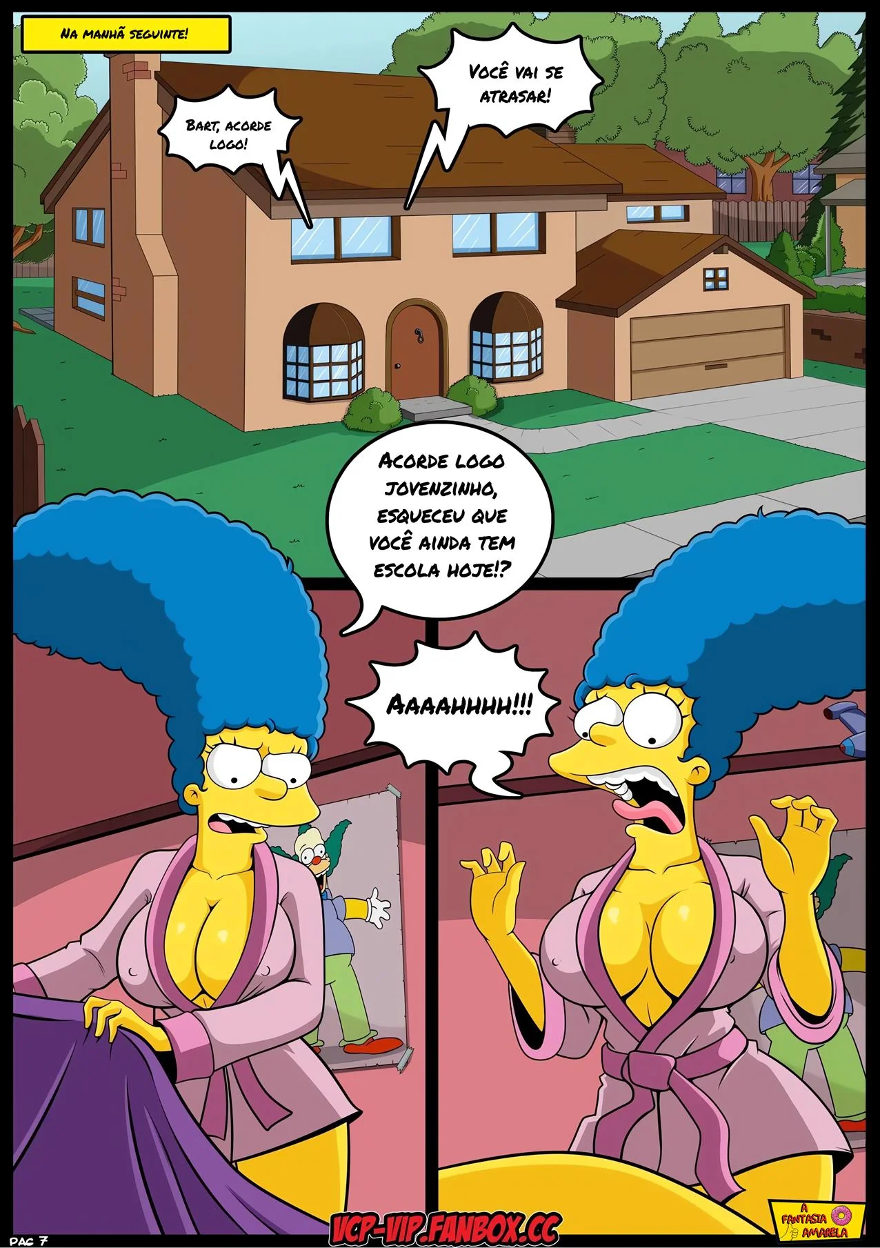 Bart de Recuperação com Senpai: Os Simpsons Hentai em HQ Brasileiro