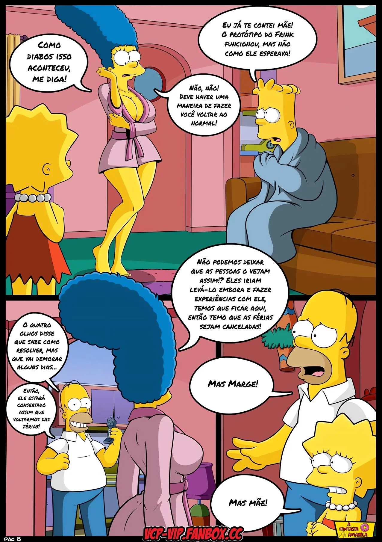 Bart de Recuperação com Senpai: Os Simpsons Hentai em HQ Brasileiro