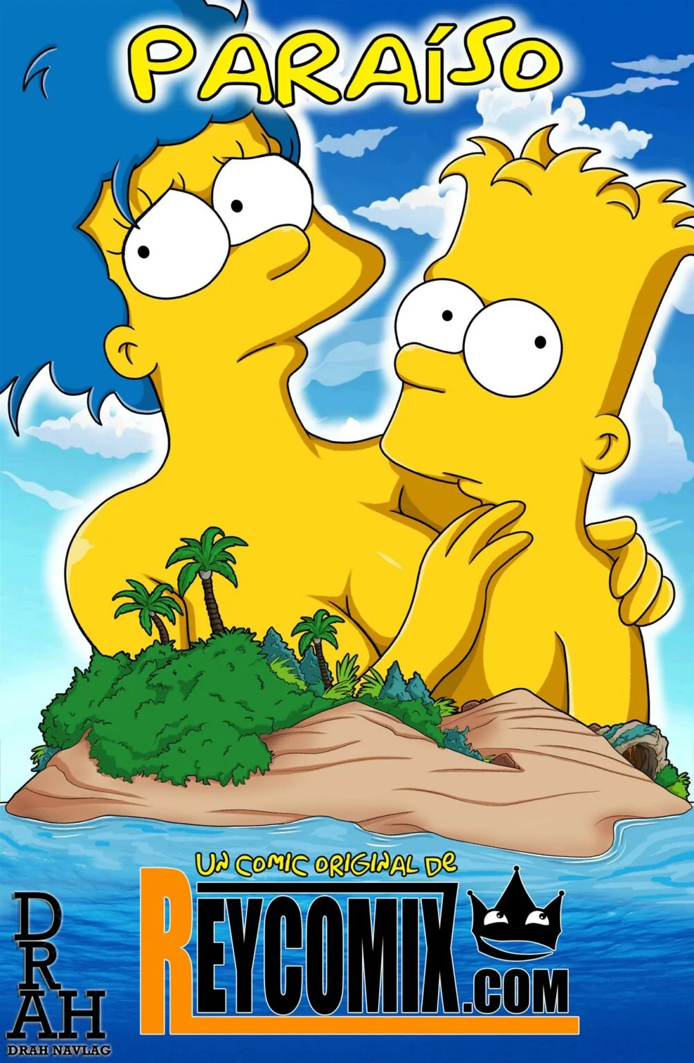 Bart Fode Marge na Ilha Deserta – Hentai HQ Brasileiro