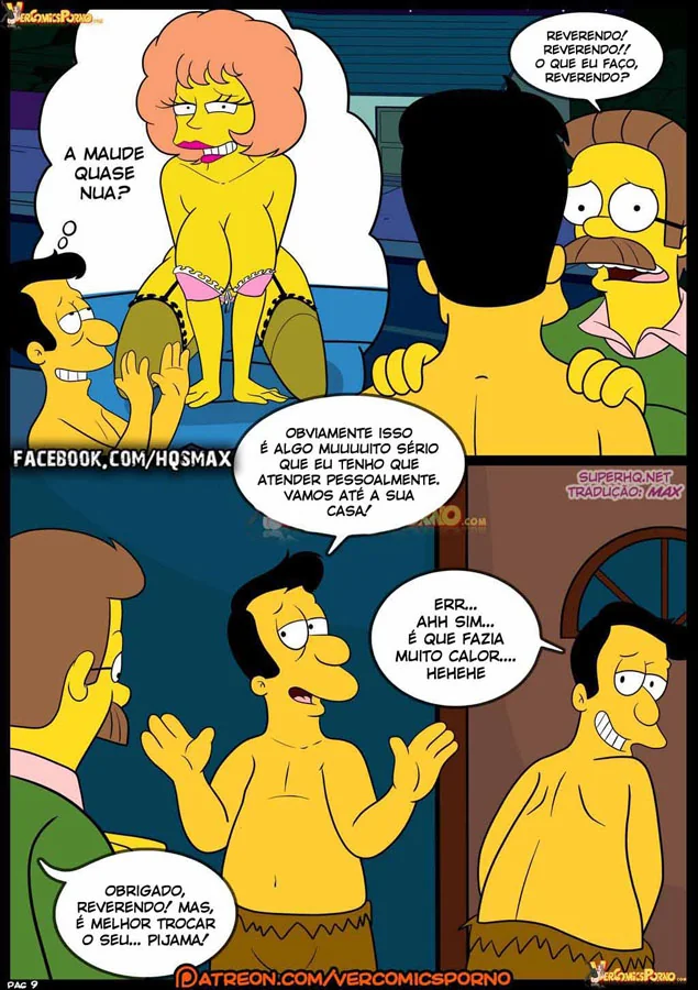[REVISAR POST ⚠️✏️] Os Simpsons Hentai: Velhos Costumes VL.08