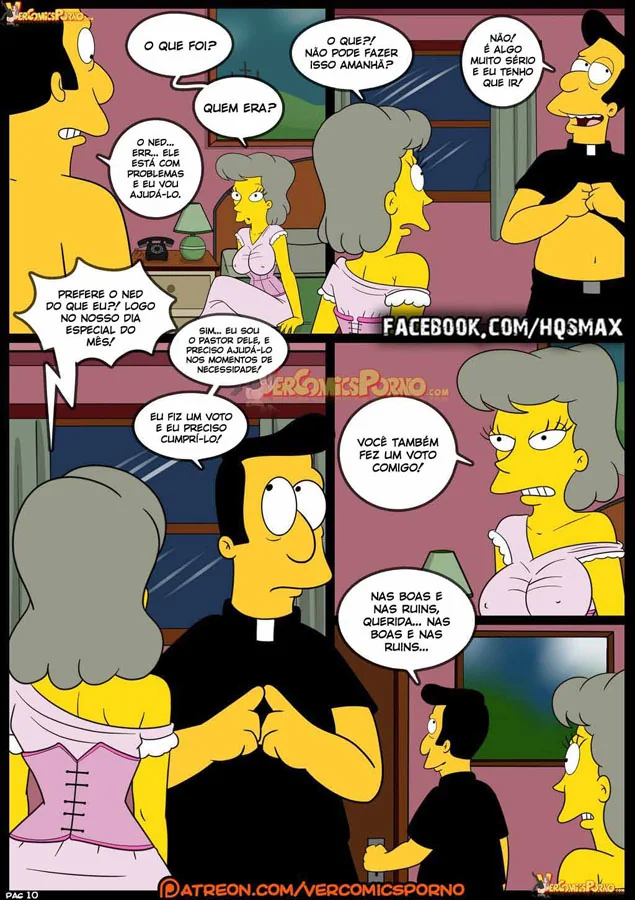 [REVISAR POST ⚠️✏️] Os Simpsons Hentai: Velhos Costumes VL.08