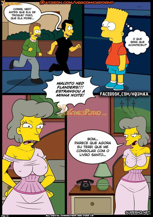 [REVISAR POST ⚠️✏️] Os Simpsons Hentai: Velhos Costumes VL.08