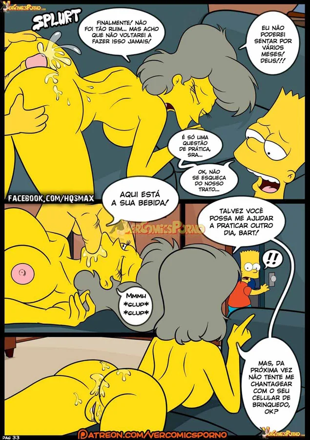 [REVISAR POST ⚠️✏️] Os Simpsons Hentai: Velhos Costumes VL.08