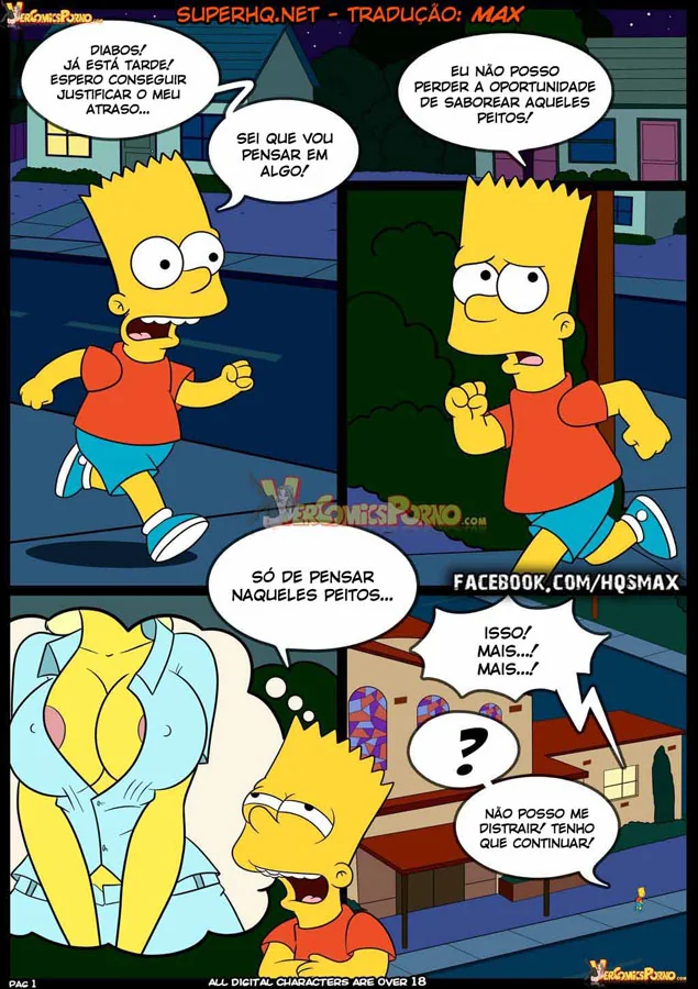 [REVISAR POST ⚠️✏️] Os Simpsons Hentai: Velhos Costumes VL.08