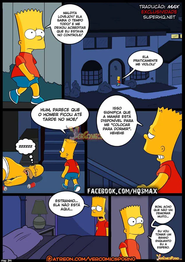 [REVISAR POST ⚠️✏️] Os Simpsons Hentai: Velhos Costumes VL.08