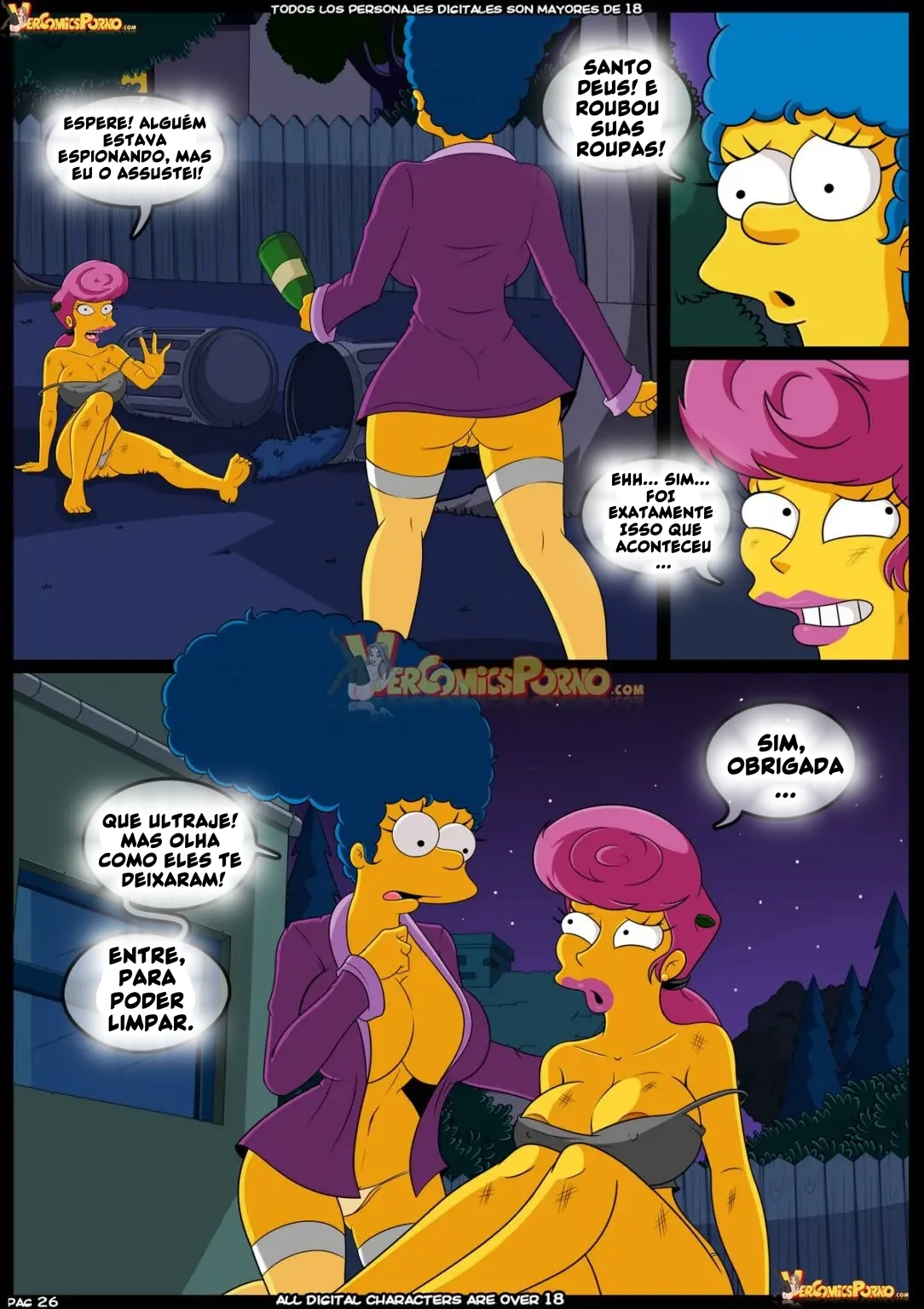 Bart e Marge Simpsons: Velhos Costumes VL.09 – Hentai HQ Brasileiro